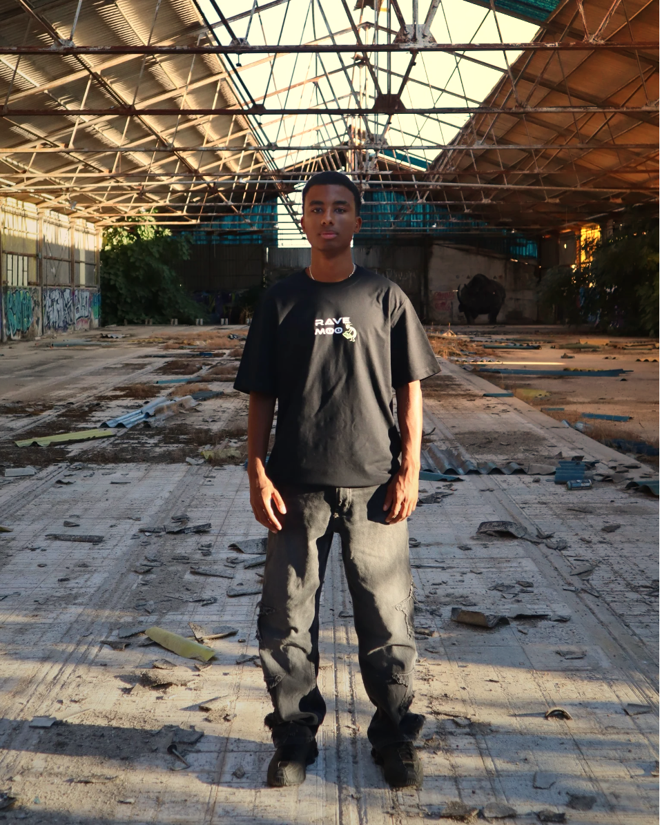 "DANCE FLOOR"  OVERSIZE TEE