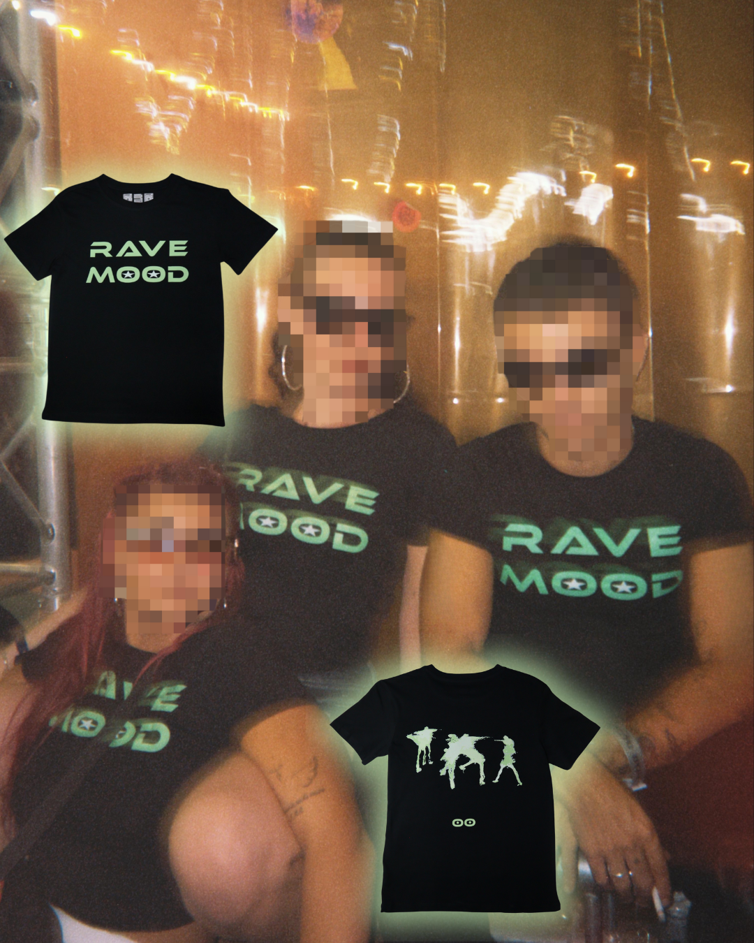 RAVE MOOD TOP TEE